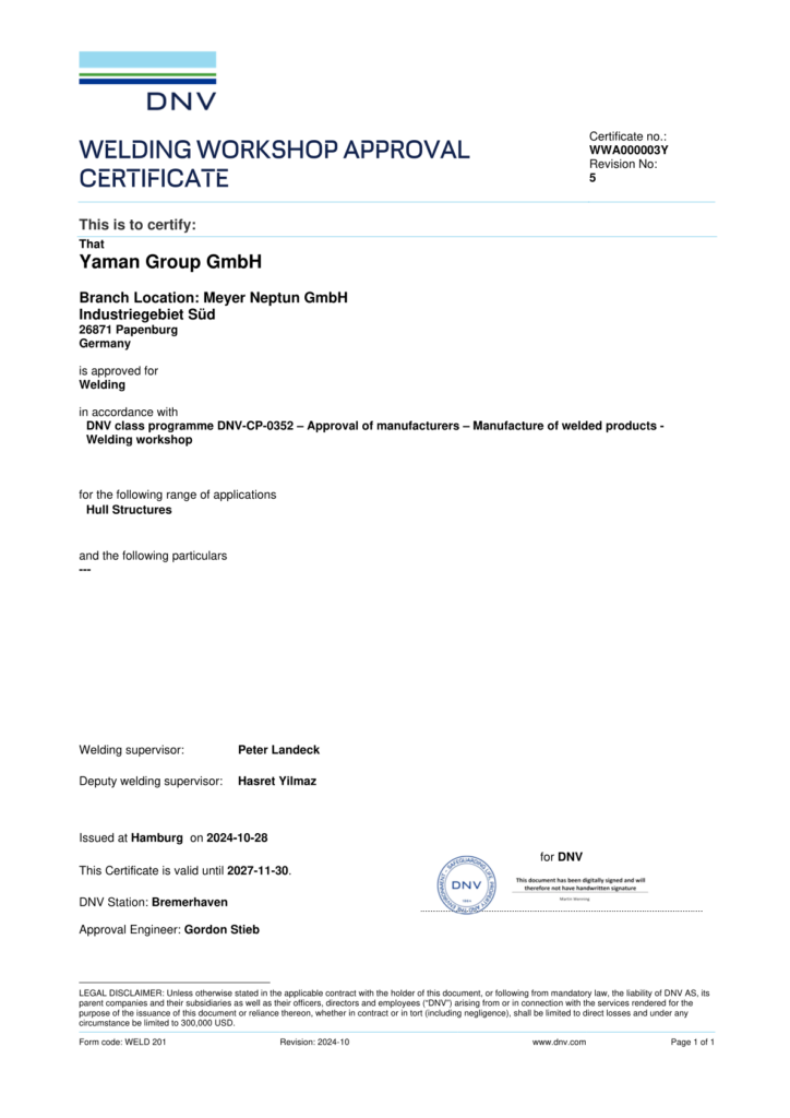 schweisserzertifikat